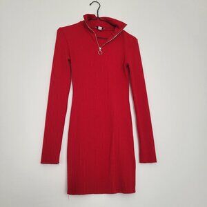Short red sexy dress
